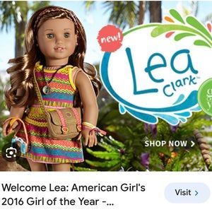 American girl doll 2016 limited edition Lea Clark new never opened.